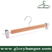 Wholesale pas cher costume en bois Pant Hanger